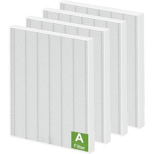 4 Pack 115115 Replacement Filter A Size 21 - Compatible with Winix PlasmaWave Air Purifier C535 5300 5300-2 6300 6300-2 P300 AM90 C909 9800C535 Filter A