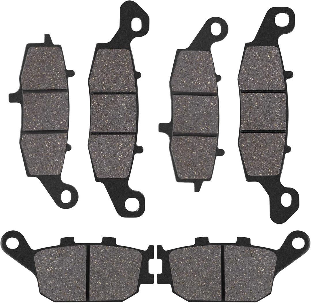 Front and Rear Brake Pads for Suzuki 650 DL650 VStrom 2004-2020 DL1000 1000 V-Strom 2002-2010 SV650 SV 650 2003-2015 GSR750 2011-2015 Front and Rear Brake Pads for Suzuki 650 DL650 VStrom 2004-2020 DL1000 1000 V-Strom 2002-2010 SV650 SV 650 2003-2015 GSR750 2011-2015