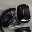 Retekess TA005 Wireless Headphones for TV Watching, TV Headphones for Seniors with Transmitter, Support A/B Channel, AUX, RCA and Optical Input for Elderly, Family (Pack of 1)