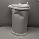 Ubbi Stainless Steel Diaper Pail, Odor Locking, No Special Bag Required, Award-Winning, Registry Must-Have, Gray