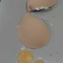 Sticky Push Up Strapless Bras for Women, Ultra Adhesive Bra for Backless Dress, Invisible Silicon Bra with Nipple Cover (Nude)