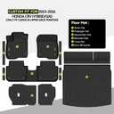 All Weather TPE Floor Mat Set for 2023-2026 Honda CRV Hybrid/Gas