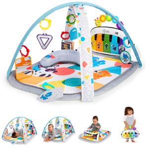 Baby Einstein 4-in-1 Kickin' Tunes Music and Language Play Gym and Piano Tummy Time Activity Mat (Kickin Tunes 4-in-1 Mat)