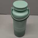 Momcozy 22oz Portable Breast Milk Cooler for Outdoor, Life Saver with 360 Total Cooling for 24 Hours, Larger Capacity Travel Breastmilk Chiller with 2pcs Baby Bottles for Breastmilk Storage, Green