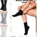 Bencailor 6 Pairs Tabi Socks Women Split Toe Flip Flop Frilly Socks Cotton Japanese Sandal Slipper for Men Women Unisex (8-11, Cute Colors)