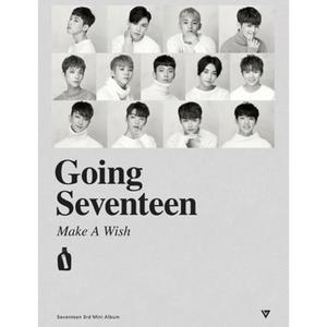SEVENTEEN GOING SEVENTEEN 3rd Mini Album VER.1 MAKE A WISH PhotoBook+PhotoCard+Bookmark+etc,  Format: Audio CD