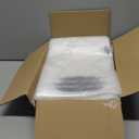 Becko US 18 X 24 Inch (100 Count) Self Seal Clear Poly Plastic Bags with Suffocation Warning for Shipping, Packaging Clothes, Backpacks, Bedding, Dustproof & Permanent Adhesive