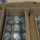 48Pcs Gold Votive Candle Holders - Glass Candle Holder Bulk for Table Centerpiece, Tea Lights Candle Holders for Home, Christmas Party & Wedding Shower