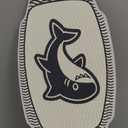 Olitizfy 35in Wooden Skimboard EVA Non-Slip for Teens Adult Beginners（Shark）