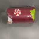 Moinlizy Wearable Blanket Hoodie, Long Thick Hooded Blanket Oversized for Adults Women Men with Pocket and Sleeves (Red Xmas)