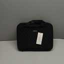 Everfun Hanging Travel Toiletry Bag for Women Traveling With Leakproof Compartment Makeup Cosmetic Organizer Dopp Kit Travel Accessories Essentials Must Have (Large, Black)