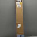 UNISHADES No Drill Blinds for Windows 1" Aluminum Cordless Mini Blinds L-Shaped Slat 100% Privacy, for Window Size 35.5" W  48" H - White