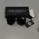 FEISEDY Retro Polarized Aviator Sunglasses for Women Men Vintage Square Sunglass With Classic Style B0259