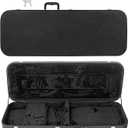 LETSROCK Electric Guitar Hard Shell Case, 39-Inch Standard Electric Guitar Hardshell Carrying Case for KST/KTL/170 Model with Lock Latch Padding (Black), 41.73 x 14.56 x 3.93 inches