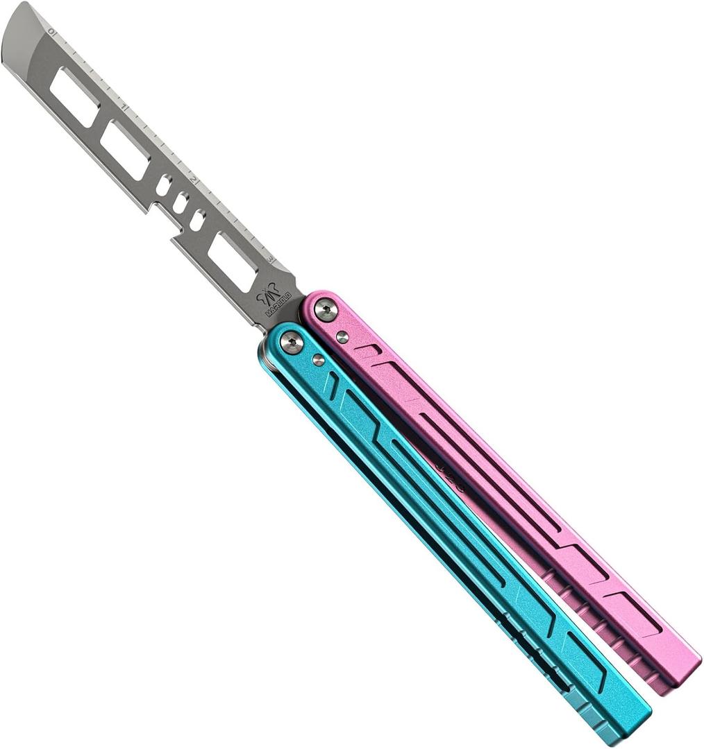 Comet Multifunctional Ruler BottleOpener Suitable for Camping, Kitchen & Dining,Outdoor Survival Cotton Candy (Pink&Blue)