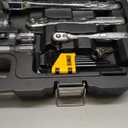 DEWALT 192 Pcs. Mechanics Tool Set, 1/2, 1/4, 3/8 Socket Set, SAE and Metric Socket Wrench Set, Hard Shell Tool Box (DWMT75049)