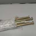 Pelopy 8 Pack 30 Inch Long Rebar Stakes 9/16 Inch Diameter Heavy Duty Galvanized Steel Ground Anchors with Chisel Point Ends Ground Stake for Speed Bumps Wheel Stop Tent Concrete Plant Support (23"x 1/2")