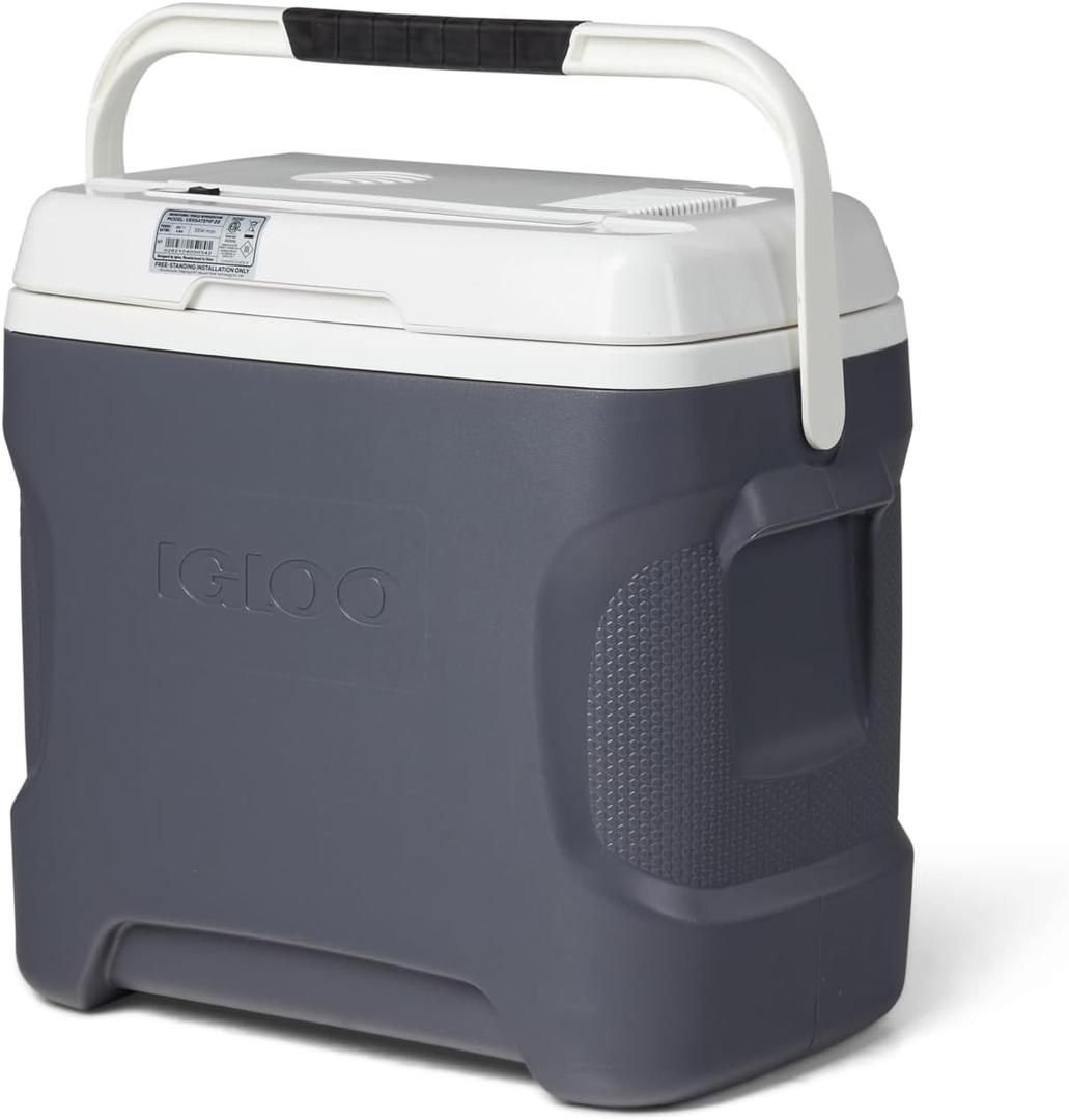 Igloo Iceless Thermoelectric Cooler, Portable Cooler Electric, Plug-in 12V Camping Fridge Cooler, Electric Ice Chest, Hielera Electrica