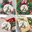 8 x Dinosaur Ornaments for Christmas Tree 2025 - Dinosaur Lover Gifts for Friends, Coworkers, Family, T Rex Ornament for Christmas Tree, Animal Lovers Gifts for Women, Christmas Decorations Indoor