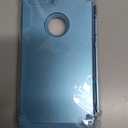 IDweel for iPhone 6S Plus Case with Screen Protector,for iPhone 6 Plus Case, 3 in 1 Shockproof Slim Hybrid Heavy Duty Hard PC Cover Soft Silicone Bumper Full Body Cover,Peace Blue/Peace Blue