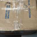 LINSY Accent Chair with Ottoman, Modern Barrel Chair Small Armchair Reading Chair with Footrest, Comfy Round Arms Chair for Living Room Bedroom Reading Room, Velvet, Olive Green