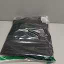 QWR Reinforced Cat Screen Door,Fits Door Opening Size 32''x 80'',Thickened Cat Proof Mesh Screen Door with Zipper Closure for Living Room,Kitchen,Bedroom (U-Type,Black)