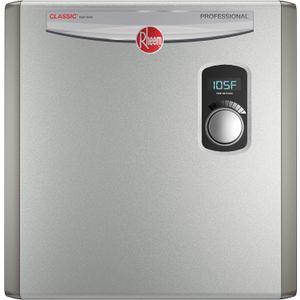 Rheem RTEX-24 24kW 240V Electric Tankless Water Heater, Gray