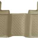 Husky Liners Classic Style Series | 2000 - 2005 Ford Excursion | 3rd Seat Floor Liner, Tan | 73913
