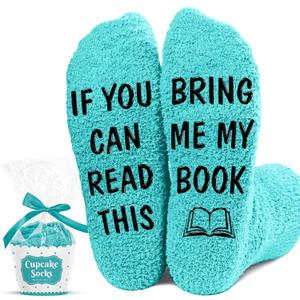 Book Lovers Gifts, Funny Reading Socks for Book Lovers, Cute Gifts for Readers Women, Ideal gifts Socks For Reader
