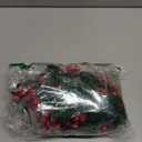 DearHouse 6FT Red Berry Christmas Garland, Flexible Artificial Berry Garland for Indoor Outdoor Home Fireplace Decoration for Winter Christmas Holiday New Year Decor (Green)