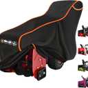 Snow Blower Cover 24/26/28 in Heavy Duty 600D Waterproof Snowblower Cover,Outdoor Snow Thrower Protector,Universal for EGO,PowerSmart,Cub Cadet,Honda,Ryobi,Ariens,Troy Bilt,Snow Joe,Toro