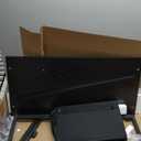 Pamray 32 Inch Computer Desk for Small Spaces with Storage Bag, Home Office Work Desk with Headphone Hook, Small Office Desk Study Writing Table (Black)