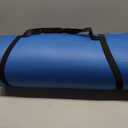 Foam Sleeping Pad for Camping - 1.25-Inch-Thick Waterproof Sleep Pad with Carry Straps for Cots, Tents, or Sleepovers by Wakeman Outdoors (Black)