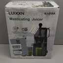 Cold Press Juicer, 5.8" Wide Feed Chute Juice Extractor Machine with 400W, High Juice Yield, Slow Masticating Juicer for Whole Vegetables & Fruits, Light Grey