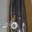 Shower Curtain Rod, 1" Diameter Heavy Duty Tension Shower Rod, Non Slip Adjustable 28-102 inch No Drilling Shower Curtain Rods Spring Tension For Bathroom, Shower Stall, No Rust, Bronze