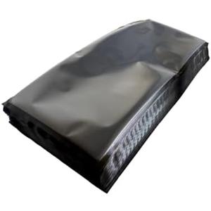 Vacuum Sealer Bags, 11" x 24", 3.5mil, Large Clear & Black Vacuum Seal Bags, Airtight, Smell Proof, Precut Vacuum Storage Bags for Food or Bulk Storing, 11x24, 100 Count