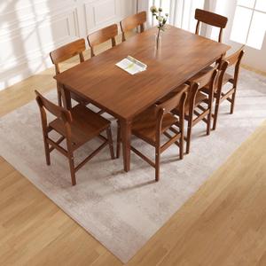 Floor Mat 5x7 Ft Non-Slip Modern Soft for Living Room, Low Pile Boho Rugs for Floor Large Comfort Memory Foam Waterproof Indoor Rug Bedroom Dinning Room Kitchen Home (Beige/Purple (Rug-like))