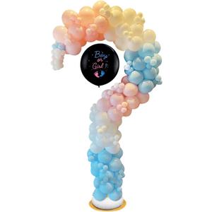 Metal Question Mark Arch Backdrop Stand Gender Reveal Balloon Arch Frame Wedding Arches for Ceremony Baby Shower Baby Gender Reveal Boy or Girl Birthday Party Decorations