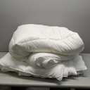Serta Down Illusion Extra Warmth Hypoallergenic Down Alternative Comforter with Corner Loops, Full/Queen, White