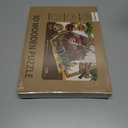 DIY Miniature House Kit,Hunting Cabin House Kit with Furniture Retro Creative Room with LED 3D Wooden Puzzles Crafts Model Building Kit Decor Adults Teens Birthday