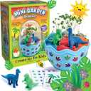 Creativity for Kids Mini Garden Dinosaur: Terrarium Kit for Kids  Dinosaur Crafts for Boys, Dinosaur Toy and Science Kit for Kids, Easter Basket Stuffers (Ages 6+)