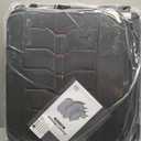 AOMSAZTO Seat Covers Fit for Ford F150 : 2009-2024 2025 2026 - F250/F350/F450 2017-2024 2025 2026 Truck Pick-up Full Set Car Seat Covers Faux Leather (Redline, 5 Seats)