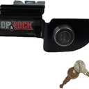 Pop & Lock - PL3600 Black Manual Tailgate Lock for Dodge Dakota and Mitsubishi Raider