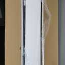 Delma Arched Mirror Full Length,Standing Mirror Full Body,Large Floor with Stand for Wall Entryway Door Bedroom Bathroom Living Room (56"L x 15"W, Black Frame)