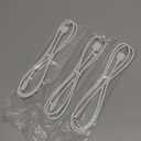 Novtech Lightning Cable MFi Certified, iPhone Charger 3 Pack 3FT Lightning to USB Cable Cord, 2.4AFast Charging Wire Compatible with iPhone 14 13 12 11 Pro Max Mini SE XS MAX XR X 8 7 6 Plus, White