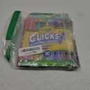 Crayola Clicks Retractable Tip Markers (10ct), Stocking Stuffers for Kids & Toddlers, Cone Tip Washable Art Marker Set, Coloring Book Supplies, No Dry, 3+ (Classics)