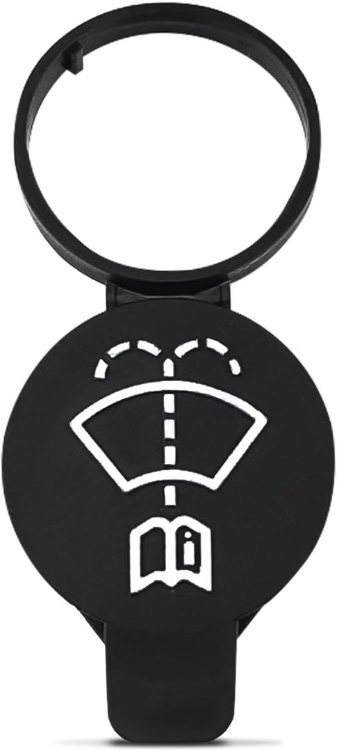 Windshield Wiper Washer Fluid Reservoir Tank Cap 13227300, Plastic Liquid Bottle Replacement for Chevy GMC Buick Cadillac