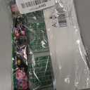 Abanen Leather Bands for Fitbit Charge 6/Charge 5, Floral Print Soft Leather Women Wristband Strap with Stainless Steel Quick Release Compatible with Fitbit Charge 5