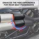 Rear Passenger Heat Shield Cover for Harley Sportster S 1250, Black Exhaust Pipe Heat Insulation Cover for Harley Sportster S 1250 RH1250S 2021-2024 Accessories(New Upgrade)
