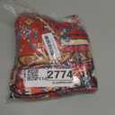 Britimes Throw Pillow Covers Geometric Kilim Moroccan Home Decor Set of 4 Oriental Ikat Pillow Cases Living Room Decorative 18 x 18 Inches Cushion Couch Sofa Pillowcases Colorful Red Tribal